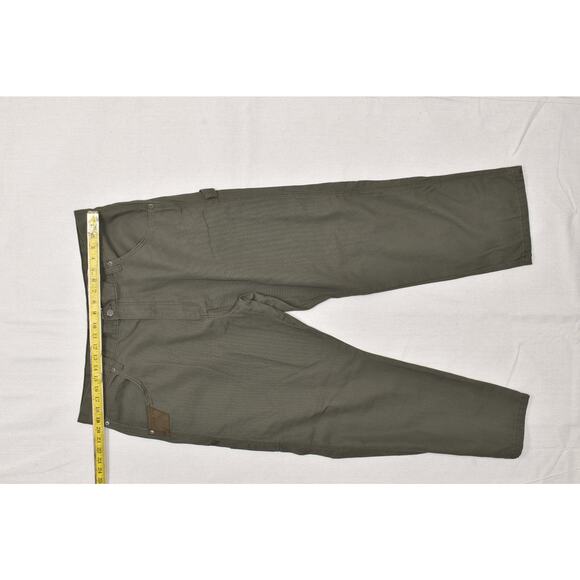 Wrangler Workwear Men's Cargo Pants Olive Green Regular Size 40x30 - Picture 2 of 8